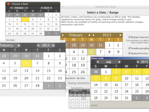CalendarControl