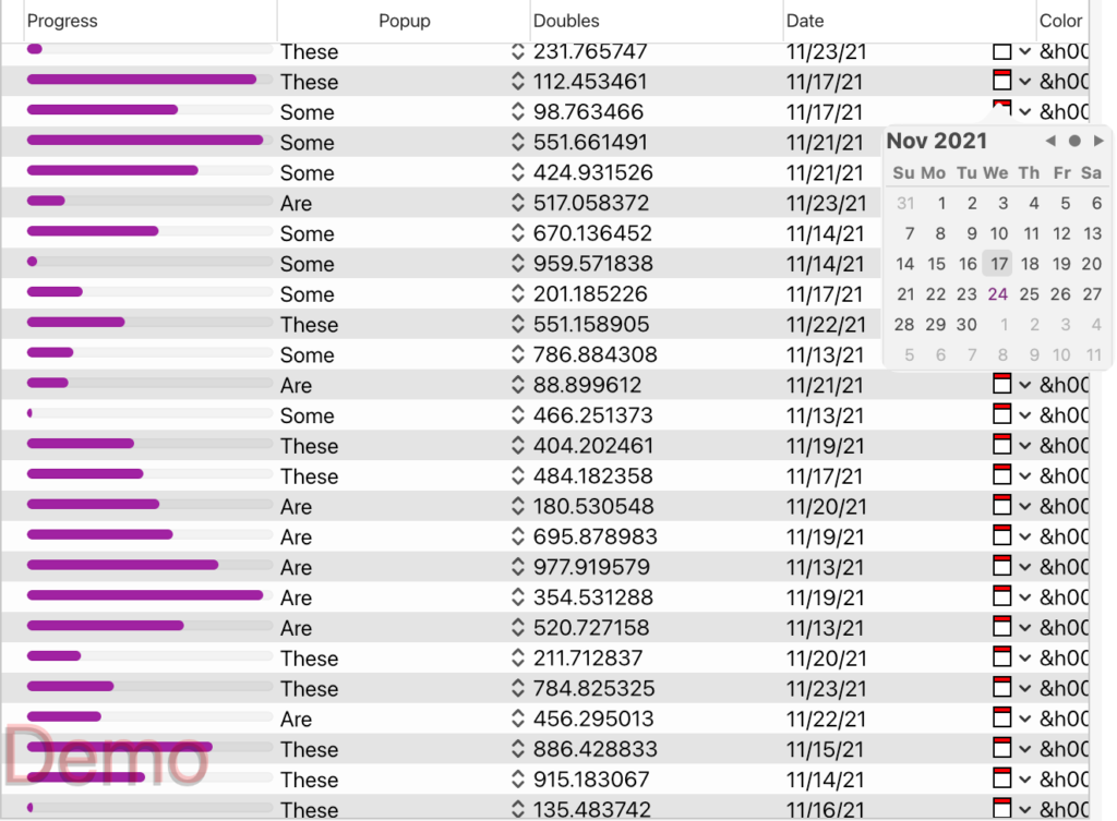 DataView Preview