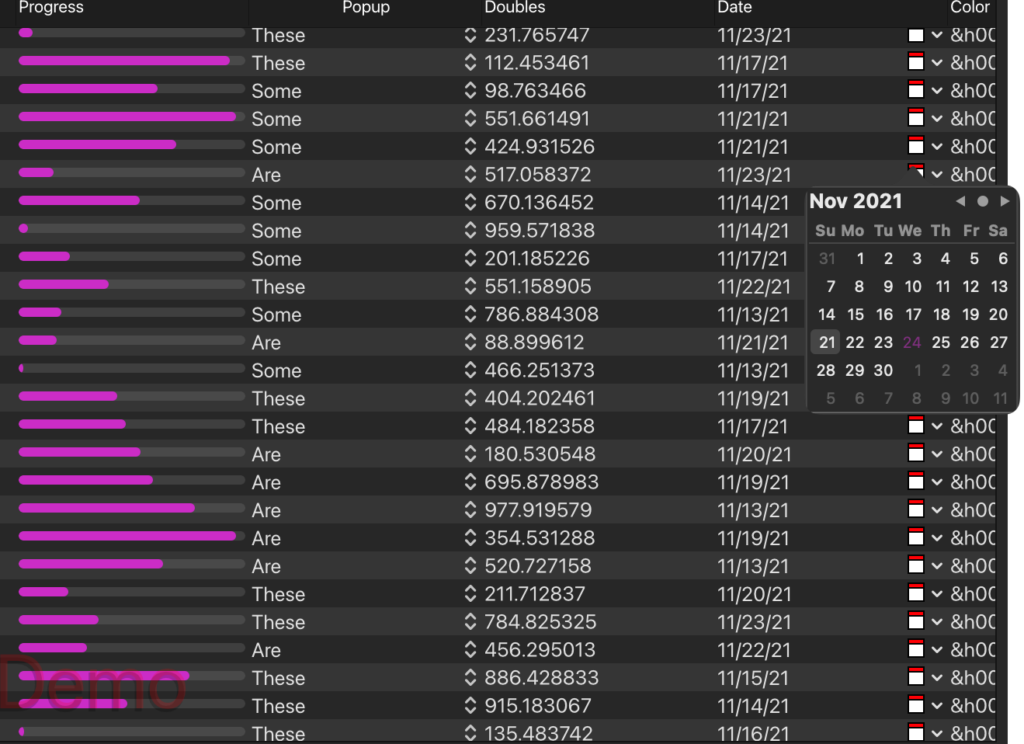 DataView Preview